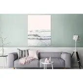 MuchoWow Wanddecoratie Metaal - Aluminium Schilderij Industrieel - Zee - Golven - Natuur - Water - 90x120 cm - Dibond - Foto op aluminium - Industriële muurdecoratie - Voor de woonkamer/slaapkamer