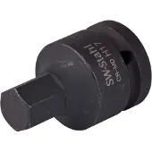 SW-Stahl 10186L-17 aandrijfas inzetstuk 17 x 76 mm, 3/4 inch impact