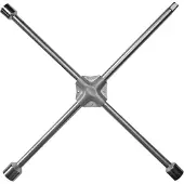 SW-Stahl SW-Stalen kruissleutel 02450L, lengte 700 mm, breedte 700 mm, dikte 50 mm, gewicht 4,621 kg, bruto gewicht 4,8 kg