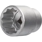 SW-Stahl dopsleutelinzet twaalfkant 36 mm 20 mm 3/4 inch, 07663L-36