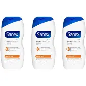 Sanex Douchegel Dermo Sensitive 500 ml - Voordeelverpakking 3 stuks