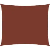 vidaXL Zonnescherm rechthoekig 3,5x5 m oxford stof terracottakleurig