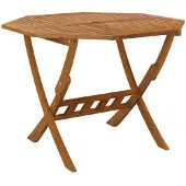 vidaXL Tuintafel inklapbaar 90x75 cm massief acaciahout