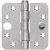 Axa schijflagerscharnier 89x89x3mm RVS