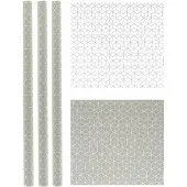 Benza Cube Design cadeaupapier 300 x 70cm - 3 stuks