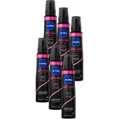Nivea Extreme Hold Hair Styling Mousse - Haarmousse - 48 uur Fixatie - Verrijkt Met Vitamine B3 - Voordeelverpakking 6 x 150ml
