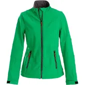 Printer Trial Softshell Jas Dames Frisgroen maat L dames