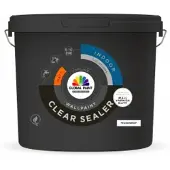 Global Paint Clear Sealer Transparant Matt 1 LTR - Transparant