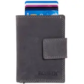 Figuretta Vrouwen, Portemonnee, Creditcard etui, Grijs