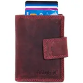 Figuretta Vrouwen, Portemonnee, Creditcard etui, RFID, Rood