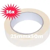 Veba 36 x Masking tape 25mmx50m vd