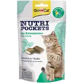 GimCat Nutri Pockets Multi-vitamin & Kattenkruid 60 Gr