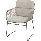 4 Seasons Outdoor 4SO Aprilla dining tuinstoel pure -