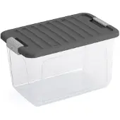 Kis W Opbergbox S - Opbergbox met deksel - 15L - 37,5x25x23cm