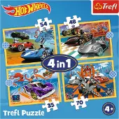 Trefl 34627, 70 stukjes, Puzzel met tekenfilms, Geschikt voor kinderen vanaf 4 jaar