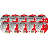AGERA Ecoline doorslijpschijf staal/inox 125x1x22,23mm (10 Stuks)