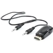 Cablexpert HDMI naar VGA adapter | (Jack 3.5 mm, Full HD)