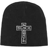 Ginza.se Black Sabbath - Cross Logo Beanie Muts - Zwart