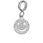 Ixxxi Connect Bedel Sparkle Smiley | Zilver