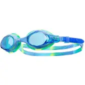 Tyr Swimple Tie Dye duikbrillen Kinderen groen/blauw