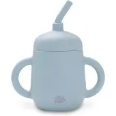 Interbaby Silicone Insi007 Bpa-vrij Glas + Rietje