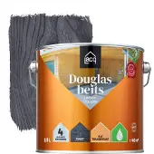 Lacq Douglas beits zwart 2,5 liter