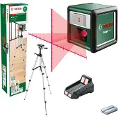 Bosch Quigo Plus - Kruislijnlaser - Inclusief Statief - Richtplaat - Batterijen