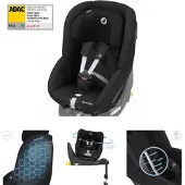 Maxi-Cosi Pearl 360 i-Size - Autostoeltje - ca. 3 maanden tot 4 jaar - FlexiSpin-Rotatie met één hand - Authentic Black