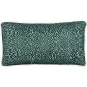 Malagoon Recycled Wool Sierkussen 35 x 60 cm - Dennengroen