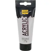 Kreul Zilveren Acrylverf - 100ml tube - Hoge kwaliteit A-merk