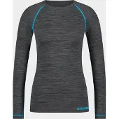 Poederbaas Ondershirt Women Superior Thermal Black Grey-L