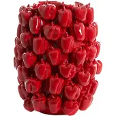 Light & Living Vaas deco 35x33x47 cm BELLPEPPER keramiek glanzend rood (Rood, 33x47x35cm)