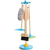 Hape Broom Cleaning Game Veelkleurig Kinderen