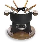 Cosy & Trendy 4292575 Fondueset Zwart - 2 L