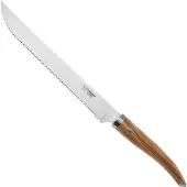 Laguiole En Aubrac Gourmet PGO25OLI olijfhout broodmes, 25 cm