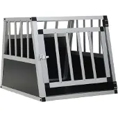 vidaXL Hondenbench met enkele deur 54x69x50 cm