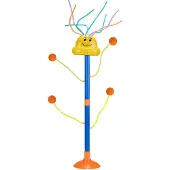 Waterzone Waterspeelgoed Sproeier - Waterpret voor Kinderen - ⌀20x83cm - Geel/ Blauw