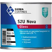 Sigma S2U Nova Gloss | Hoogglans Lakverf Binnen 500 ML - Kleur|1|2