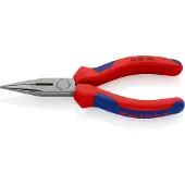 Knipex 25 02 140 Platte rondbektang Elektronica en fijnmechanica Recht Vanadium elektrostaal 140 mm