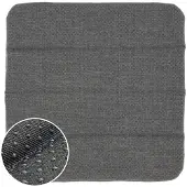 Unique living chairpad elba 39x39cm antraciet
