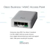 Cisco CBW145AC-E draadloos toegangspunt (WAP) Grijs Power over Ethernet (PoE)