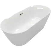 Villeroy & Boch Loop & friends bad vrijstaand 180x80cm - naadloos wit alpin uba180lof9pd00v-01