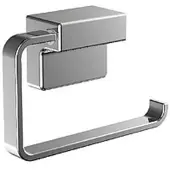 Emco Cue toiletrolhouder zonder klep 13,5x3,6x8,9cm chroom