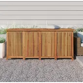 vidaXL Tuinbox 175x80x75 cm massief acaciahout