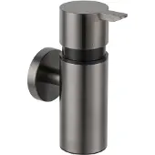 Saqu Nemo zeepdispenser 5,5x9,8x14cm gun metal pvd-coating