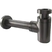 Sjithouse Furniture design fontein sifon gunmetal - verouderd ijzer
