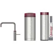 Quooker Fusion Square met COMBI+ boiler en CUBE reservoir 5-in-1-kraan gunmetal