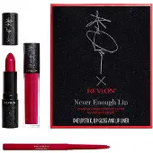 Revlon Never Enough Lip, Worship Limited Edition Lip Kit door Ashley Graham, 3-delige set
