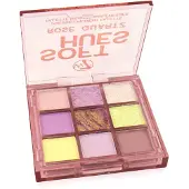 W7 Soft Hues Pressed Pigment Oogschaduw Palette - Rose Quartz