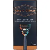 Gillette King C. Scheermes - Blue Chrome